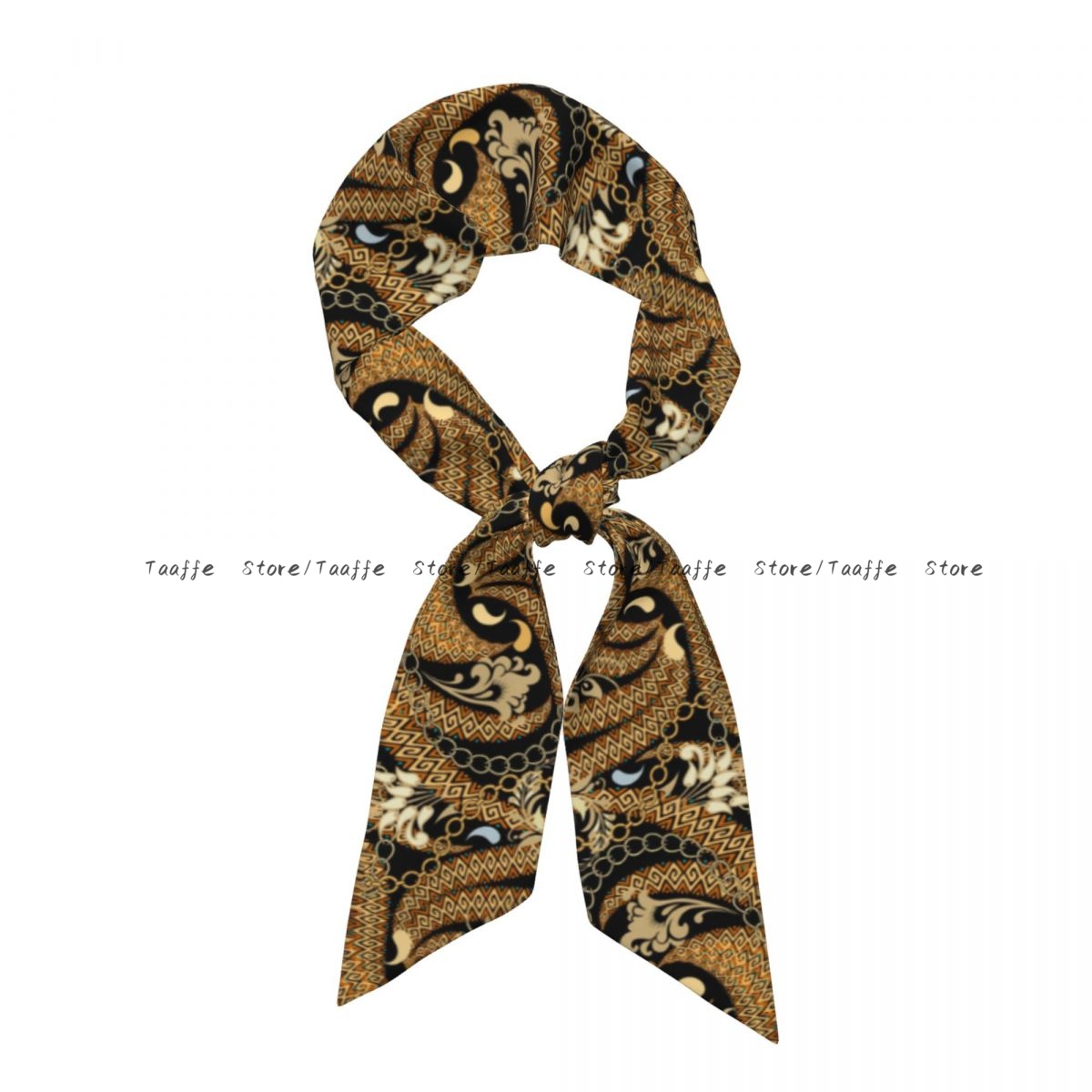 Women Fashion Necktie - Kadınlar için Uzun İnce Eşarp Sahte