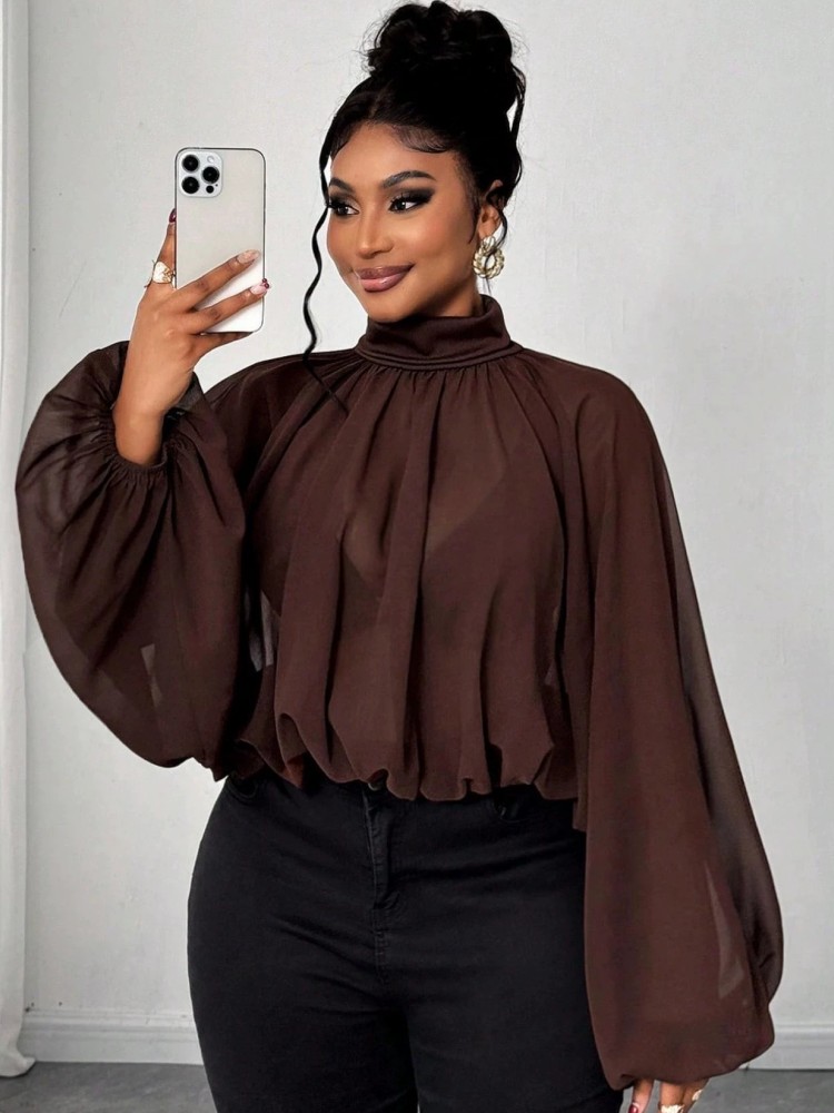 Women Fashion Necktie - 0XL-4XL Büyük Beden Sonbahar İlkbahar Moda