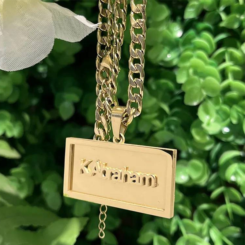 Women Fashion Names - Özel ad Hip Hop kolye erkekler