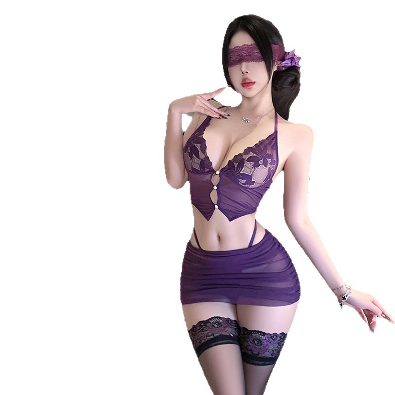 Lace Trim Cami - Seksi Ofis OL Baştan Çıkarıcı Sekreter