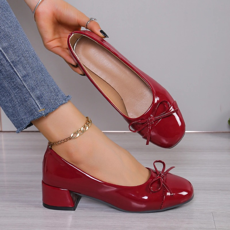 Women'S Fashion Shoes - 2026 Ayakkabı Kadın Pompaları Platform Topuklu