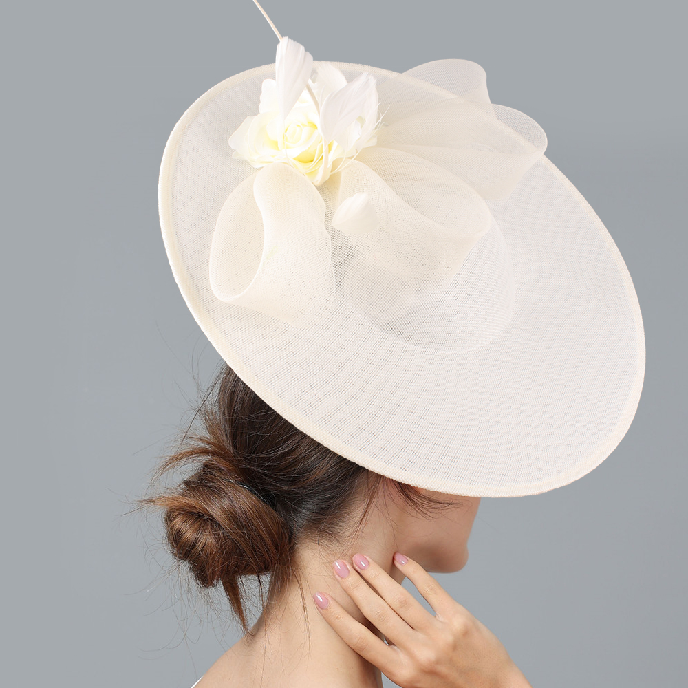 Women'S Fashion Kentucky Derby - Şık Kadın Düğün Şapkası, Kilise ve