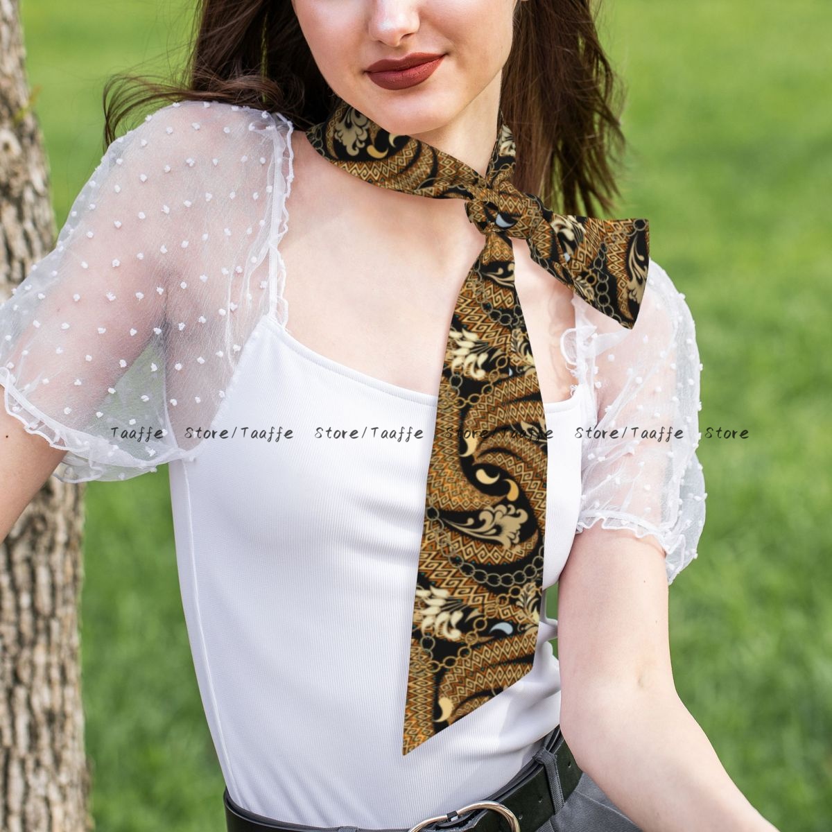 Kadınlar için Uzun İnce Eşarp  - Women Fashion Necktie incelemesi ve fiyatı