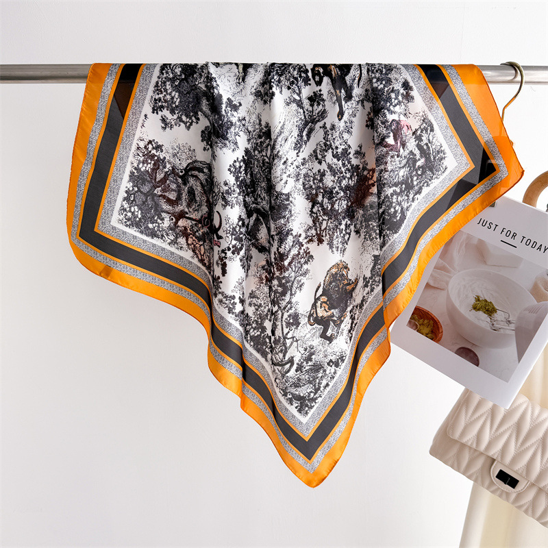 Lüks Orman Baskılı Eşarplar ka - Women Fashion Necktie incelemesi ve fiyatı