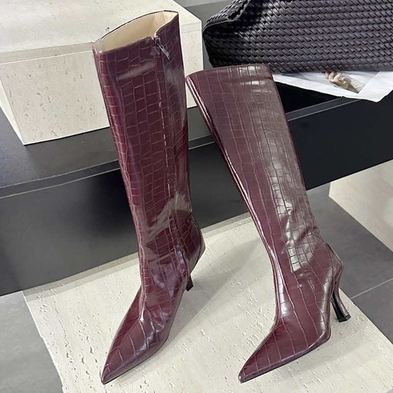 Kadınlar için Seksi Siyah Diz  - Women'S Fashion Knee High Boots incelemesi ve fiyatı