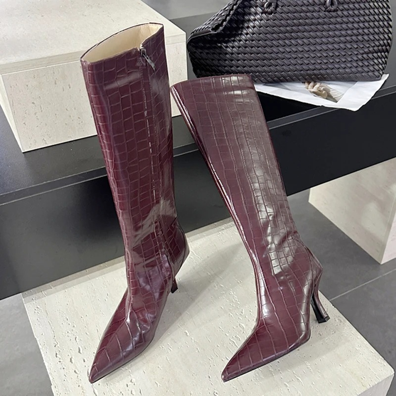 Kadınlar için Seksi Siyah Diz  - Women'S Fashion Knee High Boots incelemesi ve fiyatı