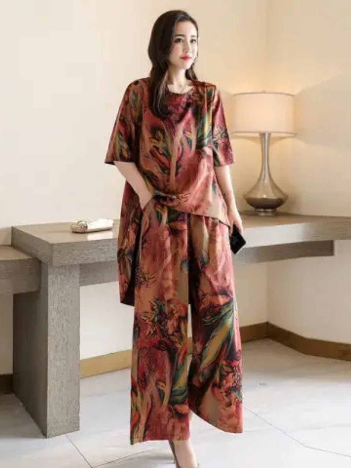 Moda Baskılı Kısa Kollu İncelt - Women Fashion Over The Years incelemesi ve fiyatı